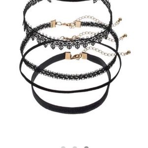 Two Black Choker 💋 Chains for 1